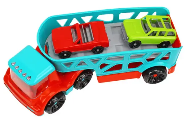 Автовоз 0938 з машинками, в коробці ТЕХНОК купити недорого в Україні, фото 6