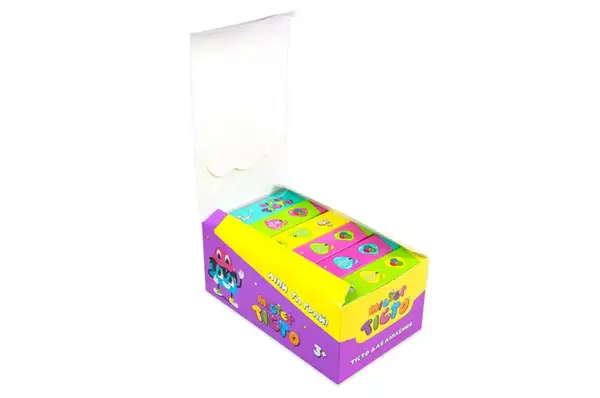 Набір для творчості "Містер тісто" 5 кольорів, в блоці 6 шт 41011 STRATEG купити недорого в Україні, фото 4