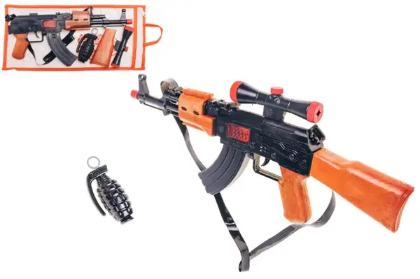 Автомат механічний "Калаш Джей" з набором 810 GoldenGun купити недорого в Україні, фото 2