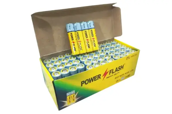 Батарейки R03 AAA "Power Flash" 60 шт. 92384 купити