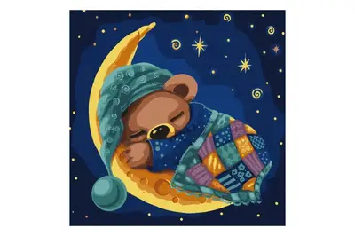 Набір 7+ для розпису по номерах KHO6062 "Затишний сон" 30х30см IDEYKA Набір 7+ для розпису по номерах KHO6062 "Затишний сон" 30х30см IDEYKA купити