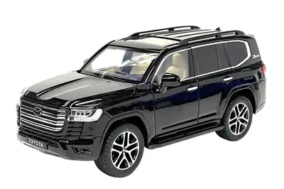 Автомодель KM08222 TOYOTA LAND CRUISER (чорний, 1:24) купити