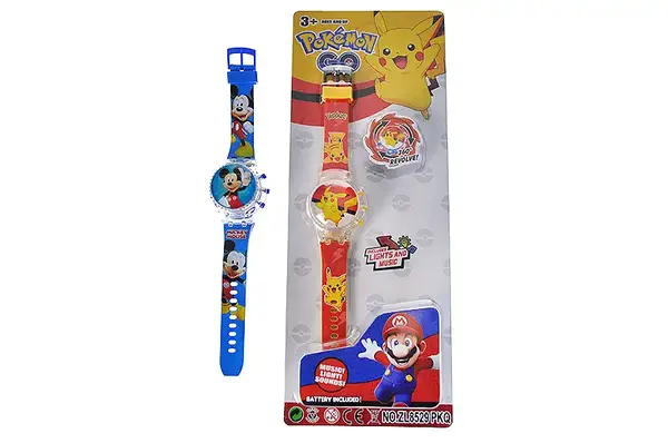 Годинник дитячий наручний герої в асортименті на блістері ZL8529 купити недорого в Україні, фото 3