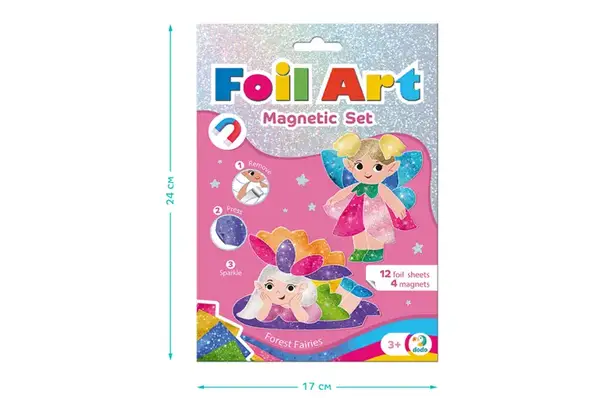 Магнітний набір для творчості з фольгою 200299 "Лісові феї" DoDo купити недорого в Україні, фото 5