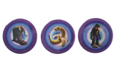 Брейнрот-brainrot Tik Tok мем! Значок на булавці метал. 20458 купити