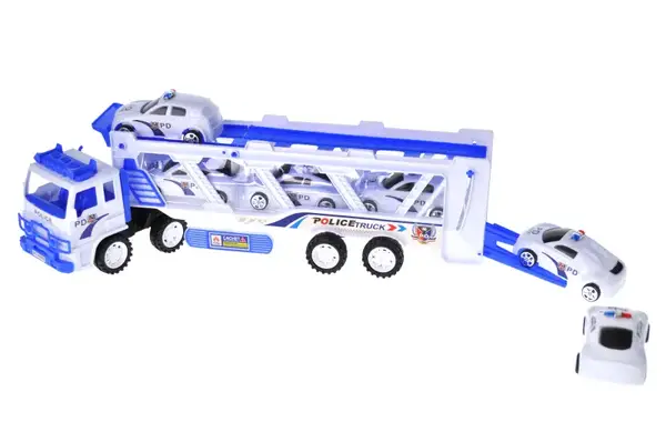 Автовоз з машинками інерційний 8898B в ковпаку р.56x13,5x18 см YG Toys купити недорого в Україні, фото 5