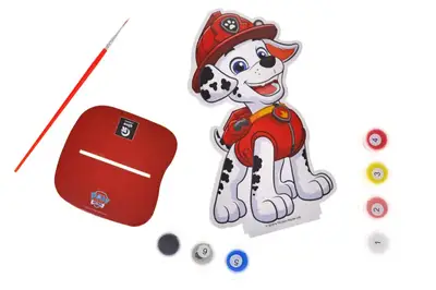 Набір для розпису за номерами QB007-002 "Фігурка Щенячий патруль. Маршал" р.28,5x15,2 см qbee купити