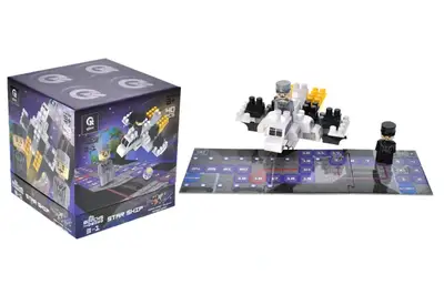 Конструктор блочний QB300-105 "Block&Steps: Зоряний Корабель" + ходилка і меморі гра 3в1, 40дет. qbee Конструктор блочний QB300-105 "Block&Steps: Зоряний Корабель" + ходилка і меморі гра 3в1, 40дет. qbee купити