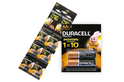 Батарейки Duracell LR-06 MN1500 10*2 відривна купити