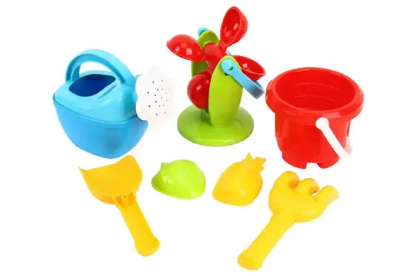 Візок 1409 каталка з пісочним набором ТЕХНОК купити недорого в Україні, фото 3