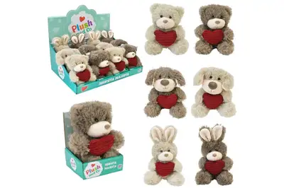 М'яка іграшка PLC25013 Plush and Co 13 см , 2 види, в дисплей боксі 38x26x14см купити