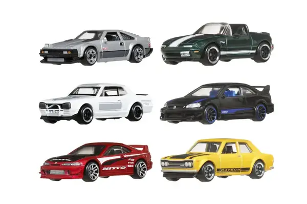 Набір машинок JBY77 "Вулиці Японії" Hot Wheels купити недорого в Україні, фото 2
