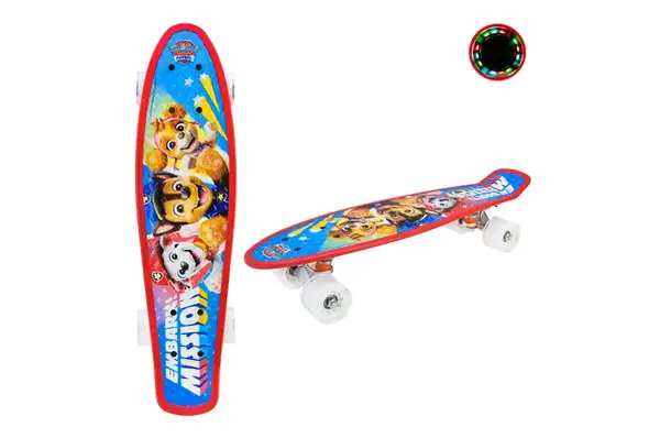 Пенні борд PP2504 Paw Patrol 56x15 см, колеса PU світло 56х15х13 см купити