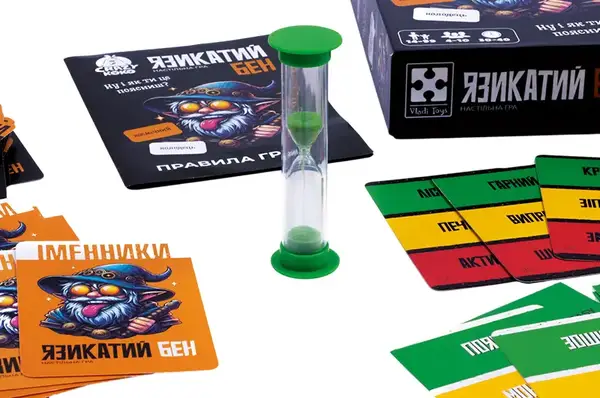 Гра настільна, розважальна Язикатий Бен VT5903-04 (укр) Vladi Toys купити недорого в Україні, фото 4