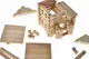 Конструктор дерев'яний QB700-004 "Будиночок з гаражем" 75 дет. Qbee купити