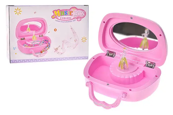 Музична скринька з дзеркалом в коробці 9220 р.17,5*12*8,5см купити