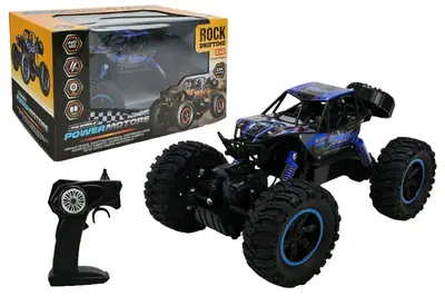 Машина на радіокеруванні PM3401 "POWERMOTORS",1:14,синього кольору, з акумулятором,у коробці р.34x22x19см купити