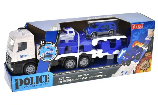 Автовоз "Поліція" з запуском в коробці 8900 р.31*7*11,5см купити