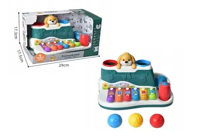 Піаніно дитяче D245 в коробці р.29x17,5x17,3 см YG Toys купити