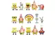 Фігурка-сюрприз SB3D-2025 SPONGEBOB- ГУБКА БОБ SPONGEBOB SQUAREPANTS купити