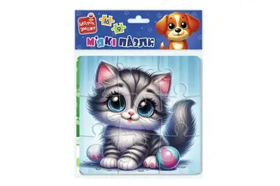 М'які пазли "Котик та песик" VT1102-37 Vladi Toys купити