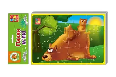 Пазли фомові "Ведмедики" VT1103-47 VladiToys купити