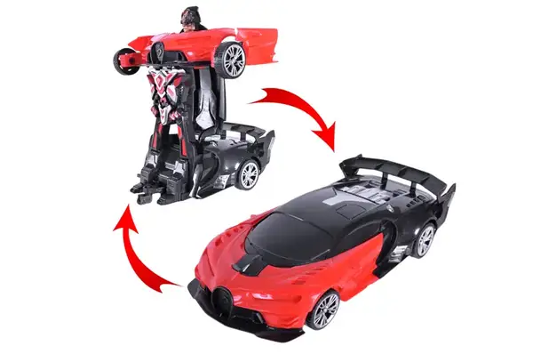 Машина-трансформер 27-7KX на радіокеруванні 2 кольора, світло, USB-зарядка, короб. 17,5x15x20см купити недорого в Україні, фото 3