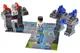 Конструктор блочний QB300-102 "Block&Steps: Бої Роботів" + ходилка і меморі гра 3в1, 44дет. qbee купити
