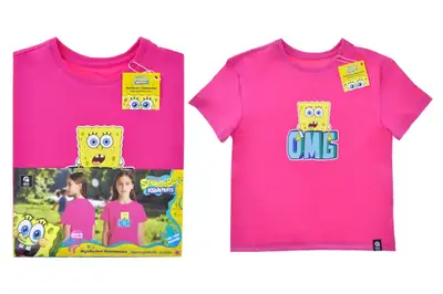 Футболка бавовняна QB-SB-001-16-122-128 SpongeBob Junior 122-128 qbee купити