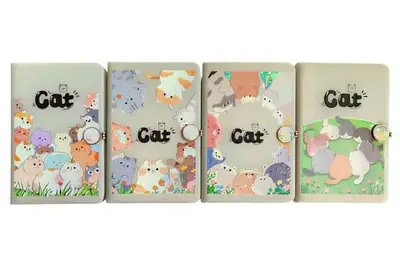 Блокнот на магніті А5, 763920M PU Cat 3 р.14×21см, 80 арк купити
