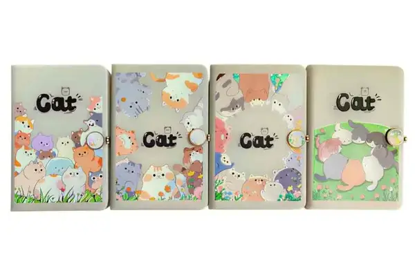 Блокнот на магніті А5, 763920M PU Cat 3 р.14×21см, 80 арк купити