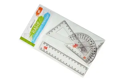 Набір лінійок 4 предмети Yes, лінійка 15 см 370263 купити
