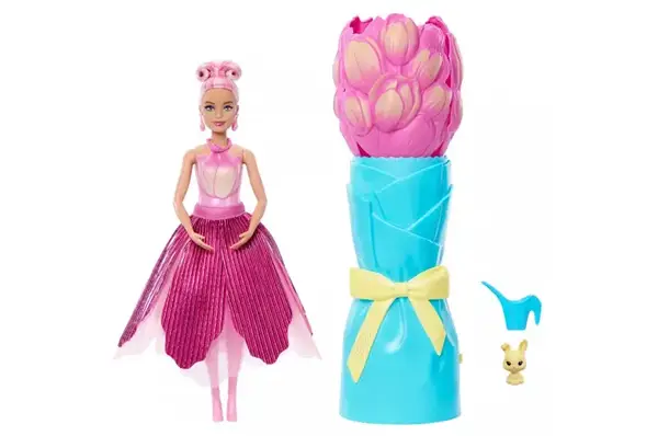 Набір-сюрприз з лялькою Barbie Petal Pop JMF57 "Рожевий тюльпан" купити недорого в Україні, фото 3