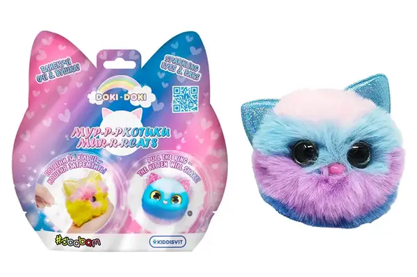 М'яка колекційна іграшка-сюрприз "Doki Doki", що тремтить – МУР-Р-РКОТИКИ 126/CN24 купити