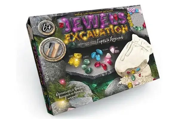 Набір для розкопок JEX-01-02 "JEWELS EXCAVATION" DANKO купити