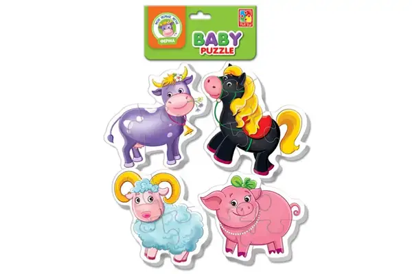 Пазли фомові "Ферма" VT1106-86 VladiToys купити