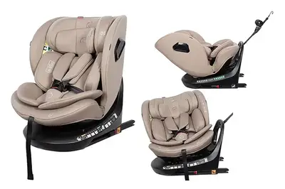 Автокрісло "Sirius" 2.0 CRL-8809 Sandstone Beige i-Size 40-150см ISOFIX, поворот, якір CARRELLO купити