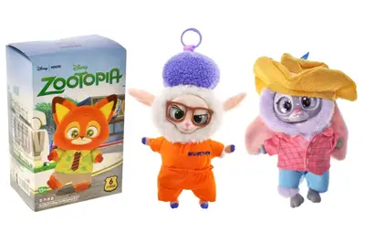 Іграшка-сюрприз м'яка Брелок Зоотрополіс Zootopia у коробці 20см купити