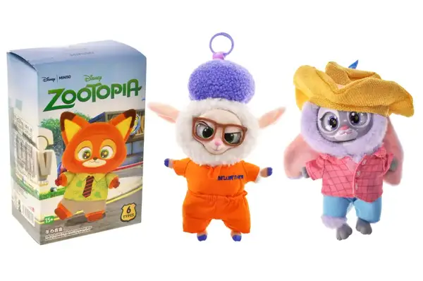 Іграшка-сюрприз м'яка Брелок Зоотрополіс Zootopia у коробці 20см купити