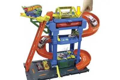 Ігровий набір HTN80 "Автомийка: Шалені віражі" HOT WHEELS KID купити