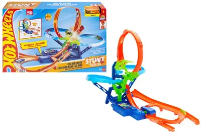 Ігровий набір JFD12 "Неймовірні повітряні зіткнення" Hot Wheels купити