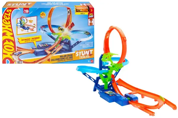 Ігровий набір JFD12 "Неймовірні повітряні зіткнення" Hot Wheels купити