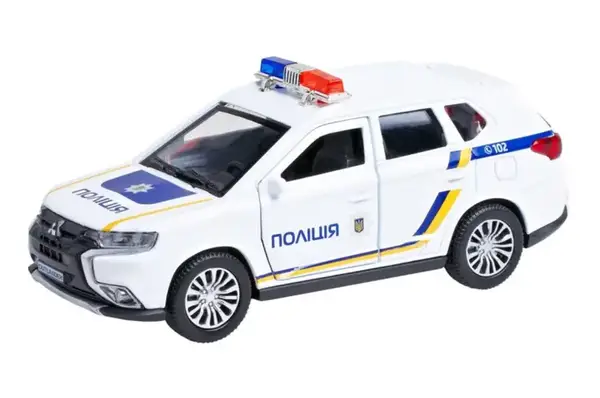 Автомодель - MITSUBISHI OUTLANDER POLICE (1:32) OUTLANDER-POLICE TECHNOPARK купити недорого в Україні, фото 5