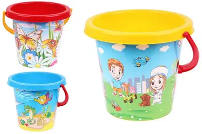 Відерко 3107 для піску №1 велике ТЕХНОК купити