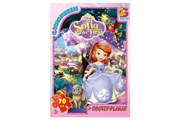 Пазли 70 ел. ТМ "G-Toys" із серії "Софія прекрасна" SF003 купити