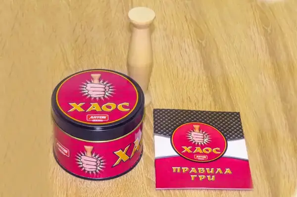 Настільна гра "Хаос" в жерстяній банці ARTOS купити недорого в Україні, фото 4