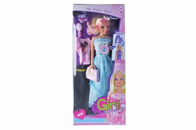 Лялька 026 з набором, в коробці р.82x11x32 см YG Toys купити