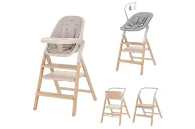 Стілець для годування CARRELLO Ergo CRL-16701 Sugar Beige MOQ купити