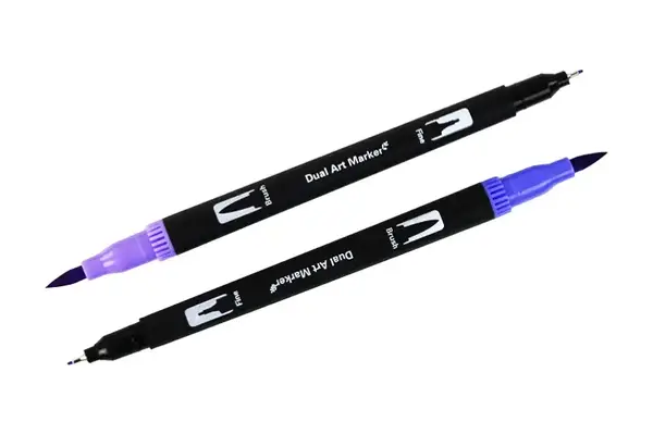 Набір акварельних маркерів DUAL BRUSH 80/DW-80 80 кольорів в чохлі купити недорого в Україні, фото 4