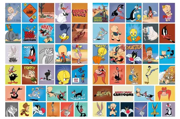 Розмальовка LCB44 WB Looney Tunes: Веселий кролик зі стікерами IDEYKA купити недорого в Україні, фото 2